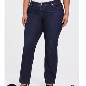 RELAXED BOOT JEAN - VINTAGE STRETCH DARK WASH, 24R